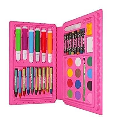 Bluebell 42 Pcs Drawing Set for Kids| Art Set Box | Pencil Crayons Colors Water Color Sketch Pens Set for Kids