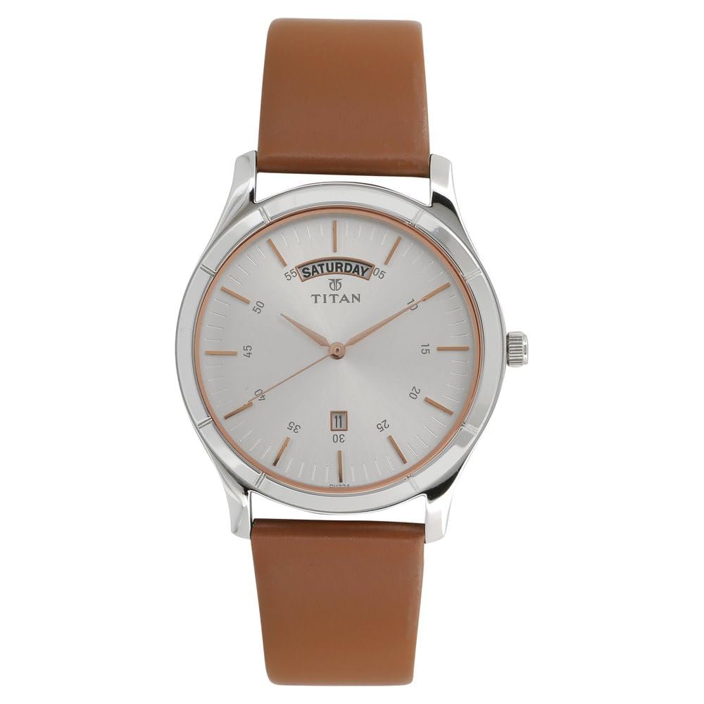 Titan Neo Analog Silver Dial Men's Watch-NM1767SL01 / NL1767SL01/NP1767SL01
