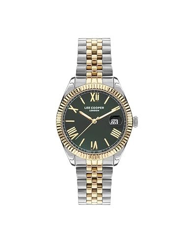 Lee Cooper Analog Green Round Dial Men's Watch - LC07449.270