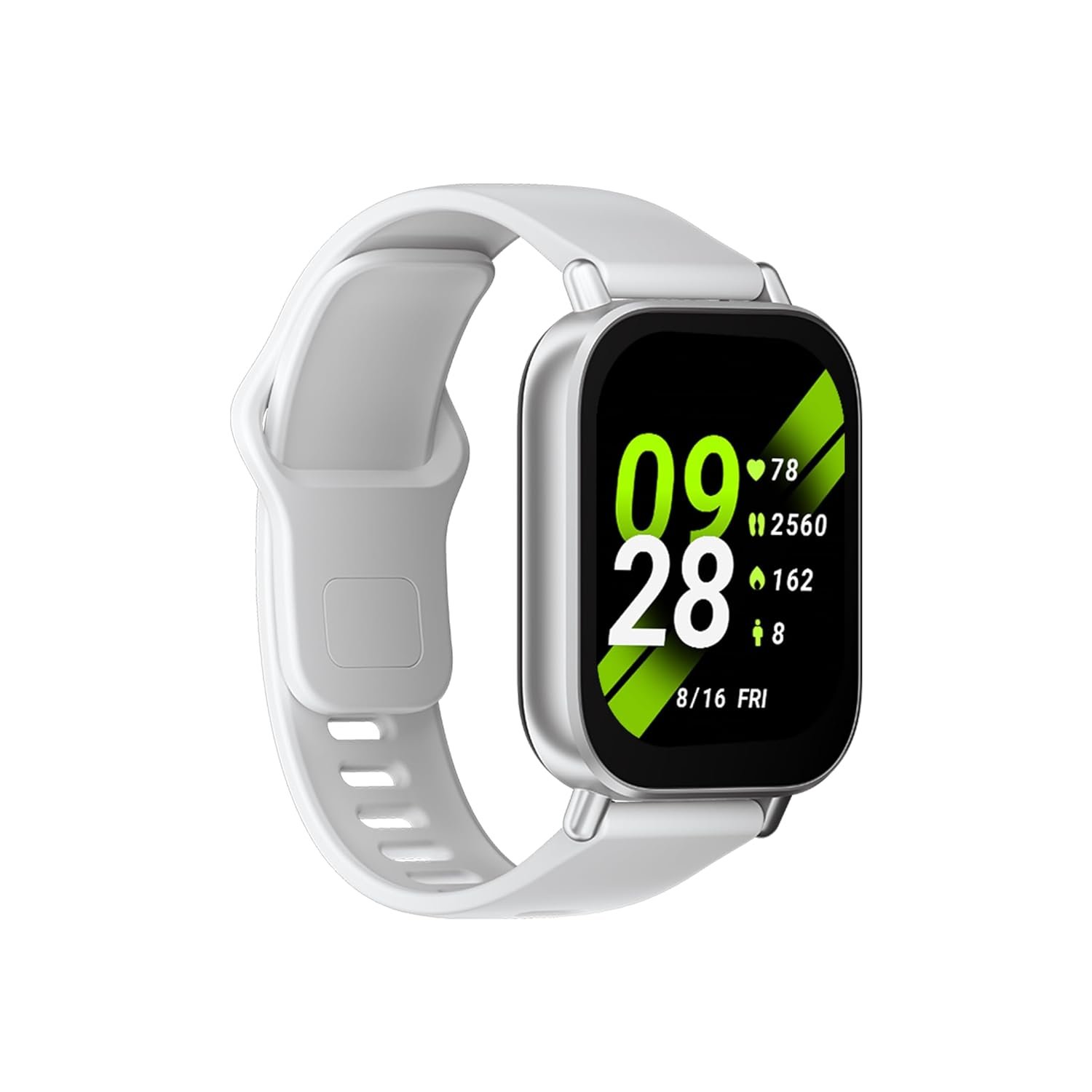Redmi Watch 5 Active, 2' Display, Metal Body, 18 Day Battery, Bluetooth Calling, Advanced AI Noise Cancellation, Alexa, Matte Silver