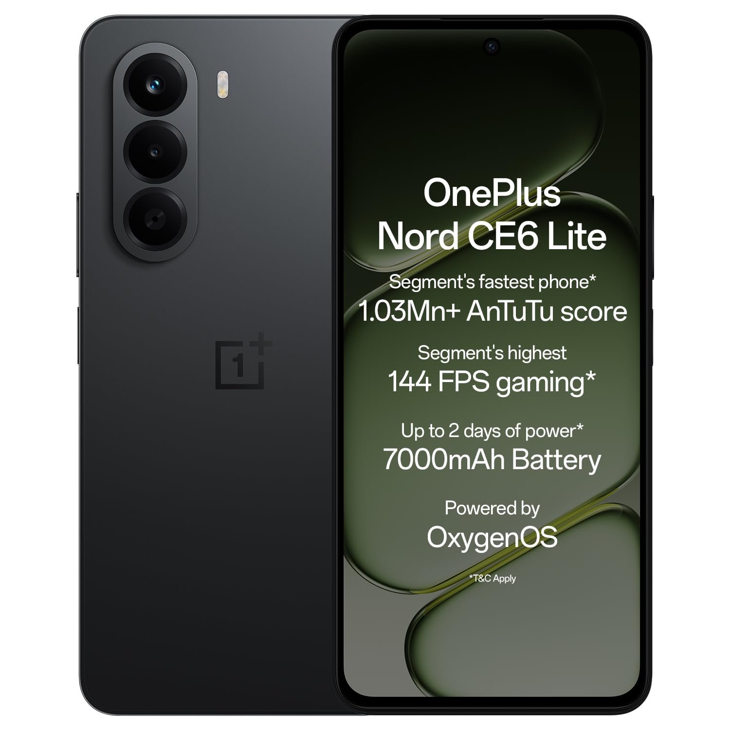 OnePlus Nord CE6 Lite Hyper Black 128GB 8GB