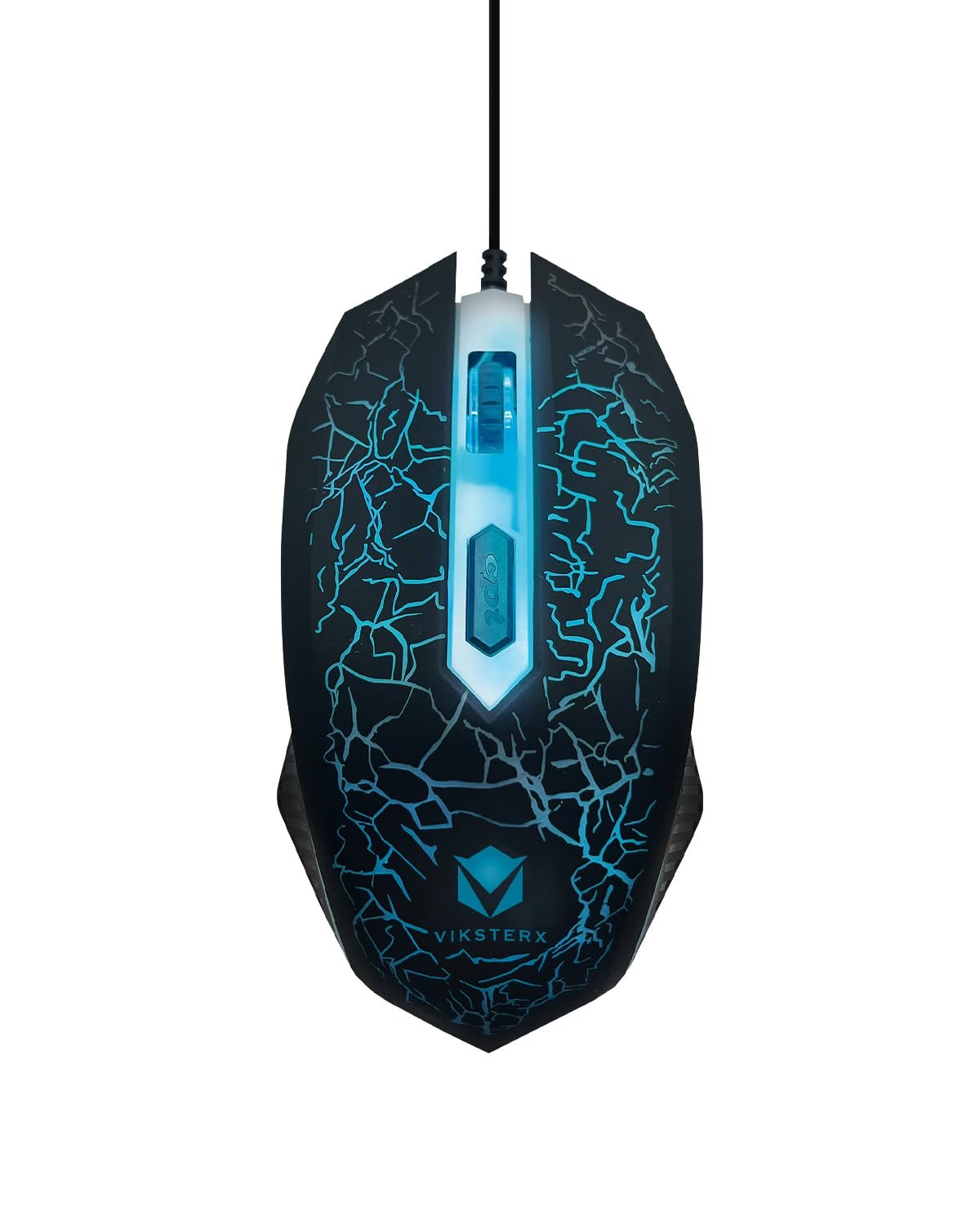 VX110 LED Backlit Wired Gaming Mouse with 3 DPI Settings | Durable and Compact | Plug and Play | DPI Switch