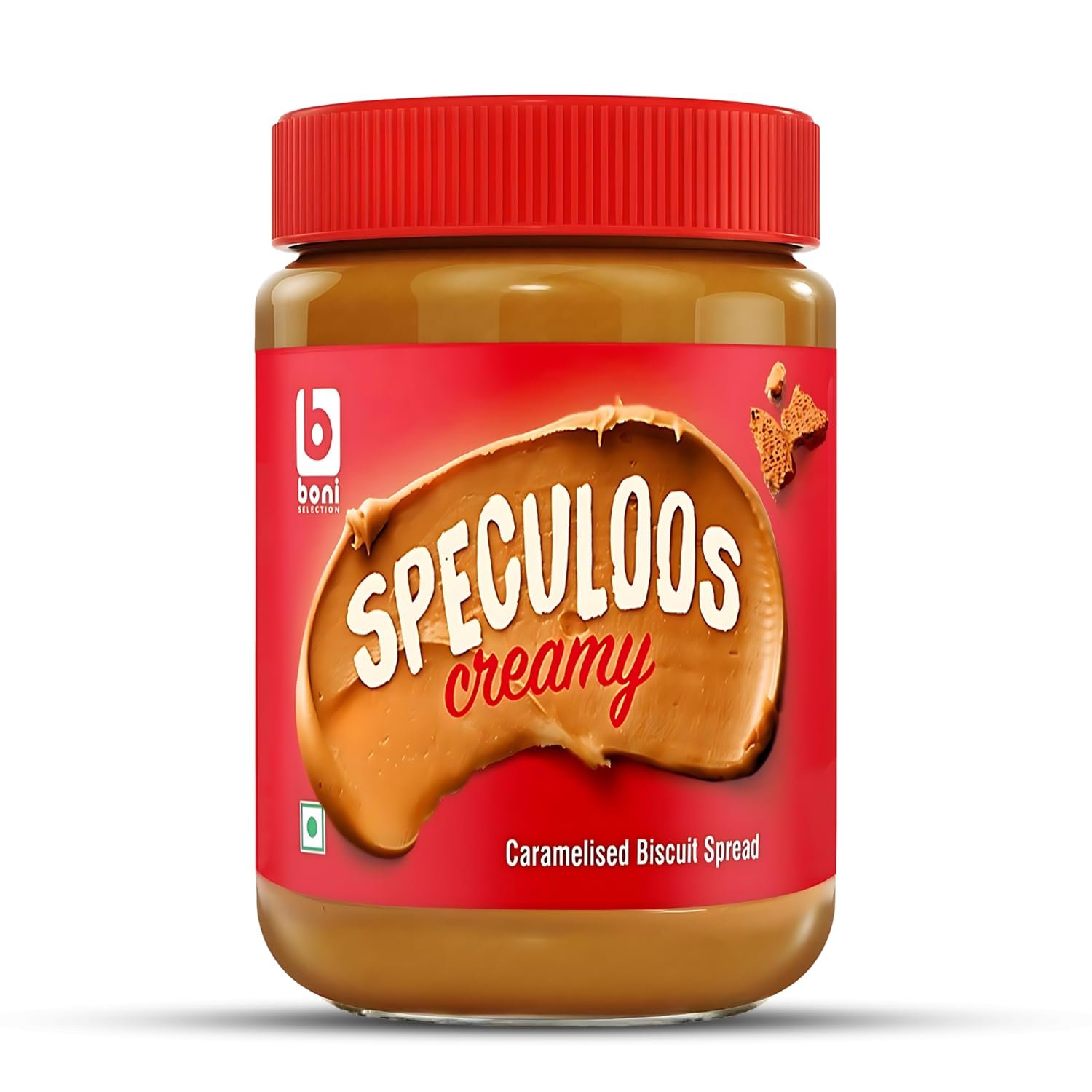 Boni Speculoos Creamy Biscuit Spread – 400g | Caramelised Biscuit Spread | Made in Belgium | Vegan | For Bread & Snacks (Pack of 1)