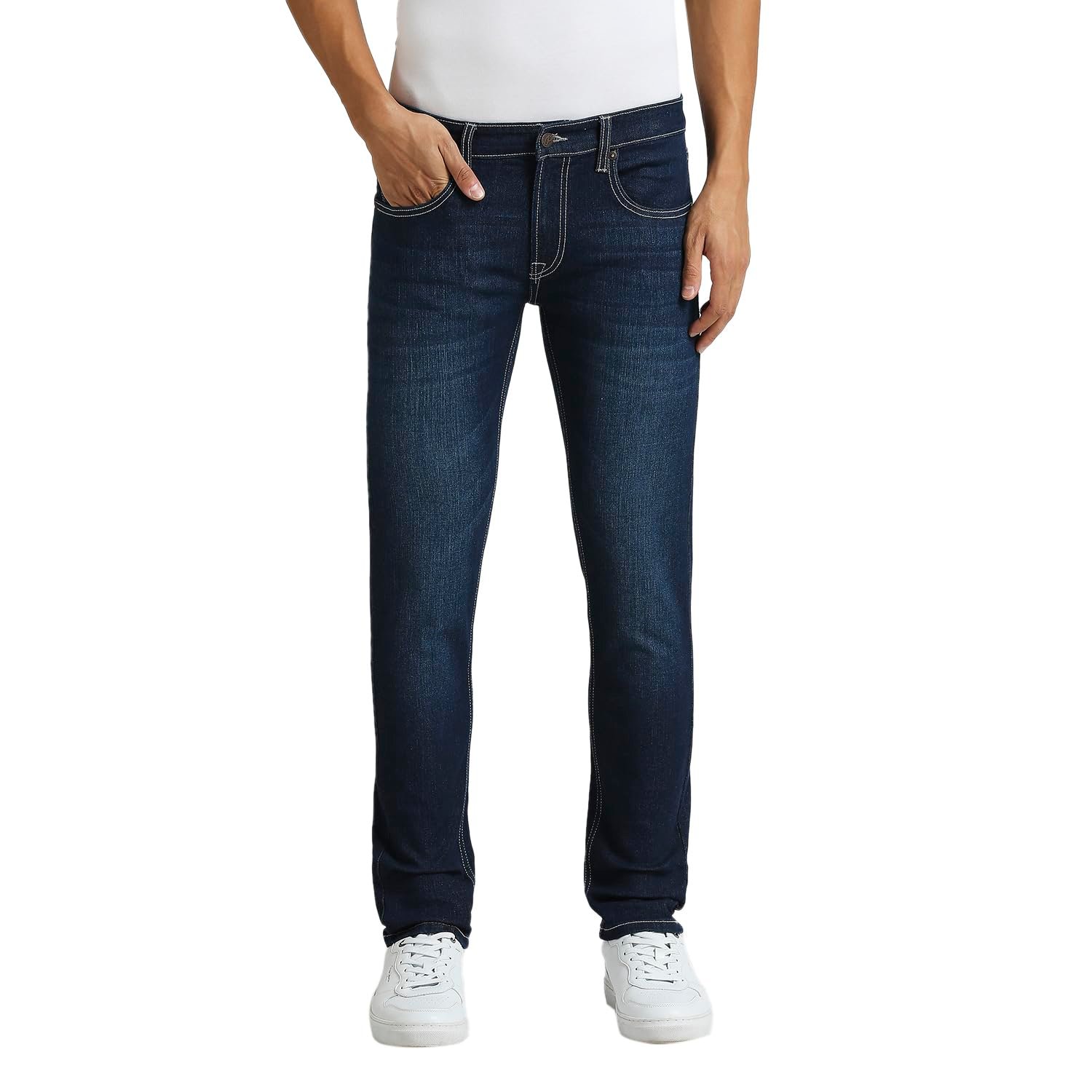Pepe Jeans Men Low Rise Slim Fit Jeans