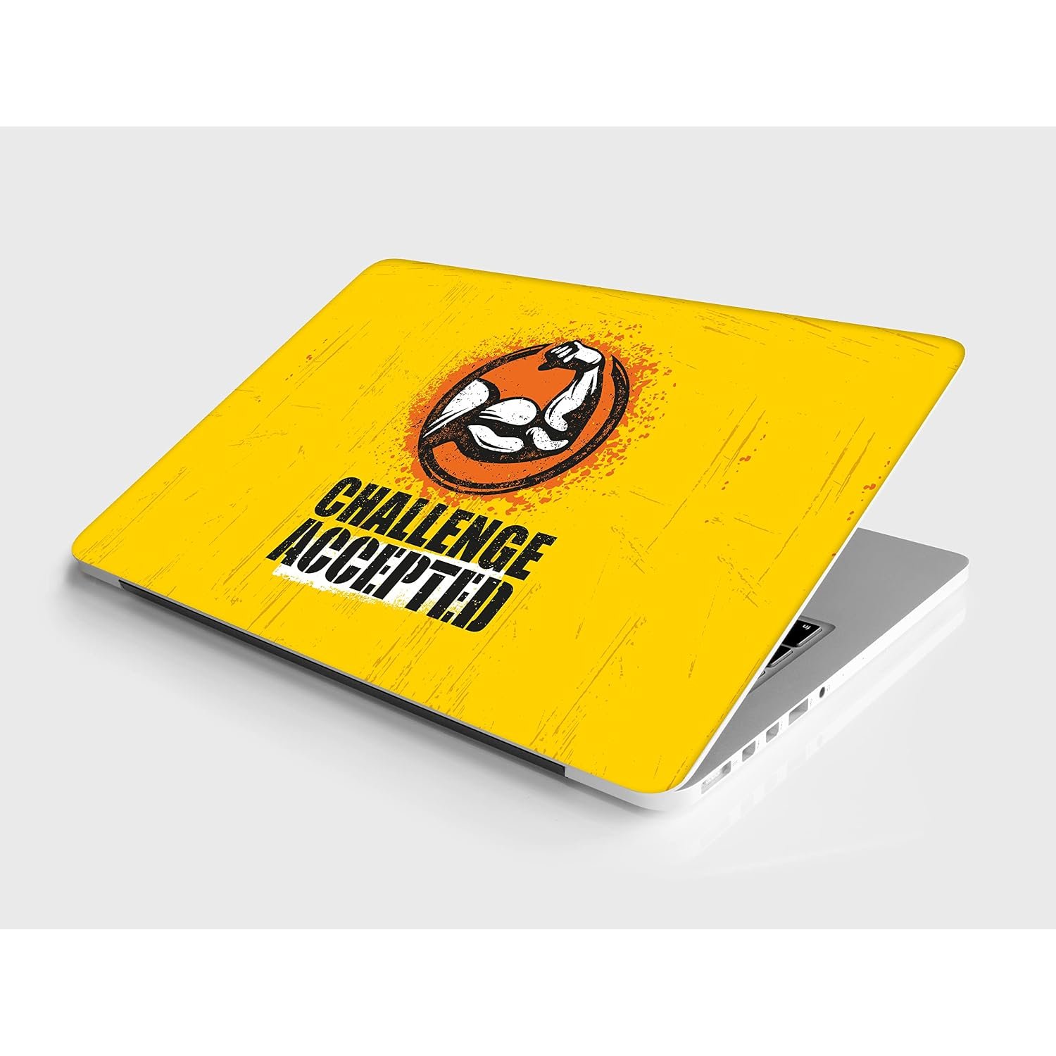 Paper Plane Design Laptop Skins Sticker for Upto 17 in Laptops (Pack of 2) Des 13 (D)