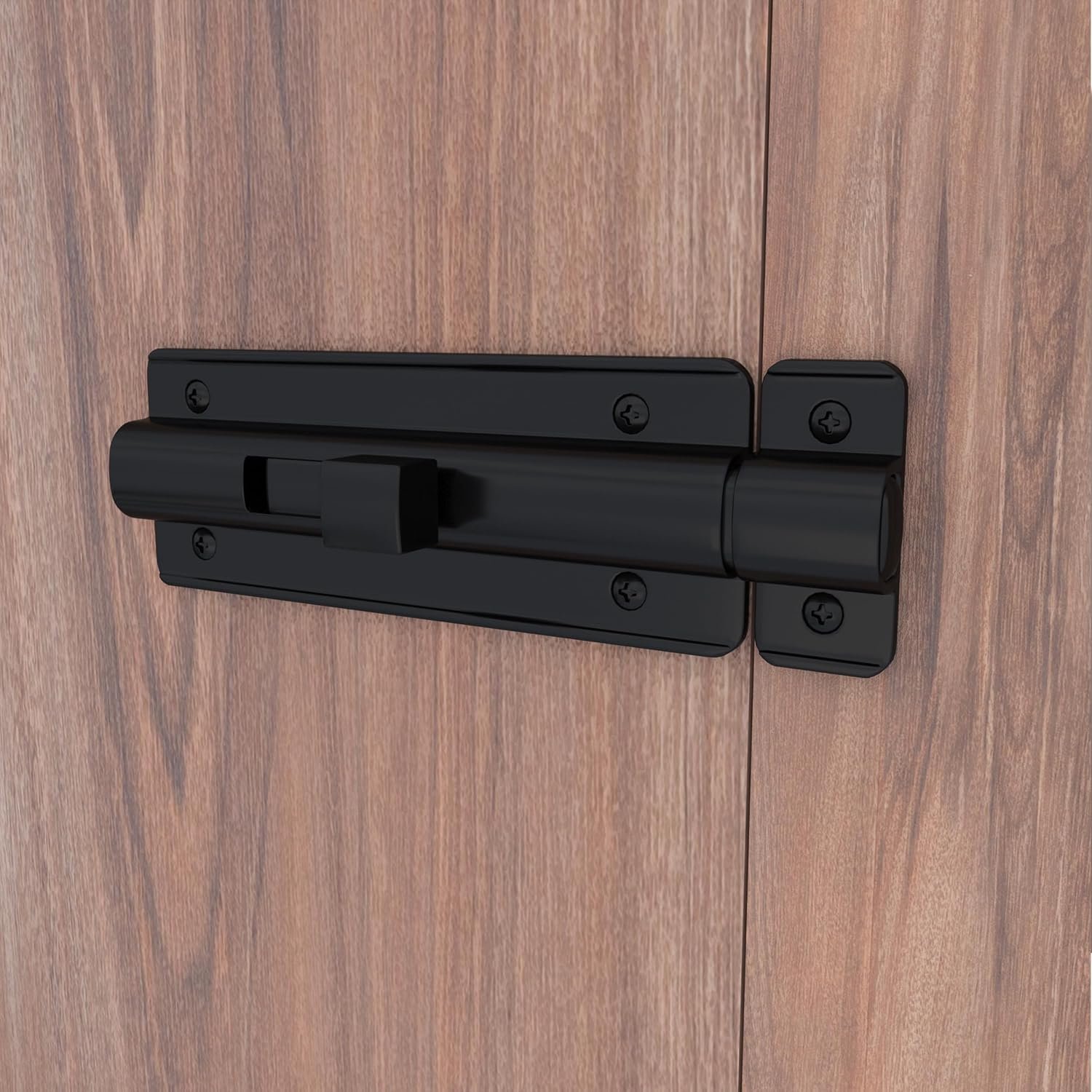 Boniry Premium Heavy Duty Door Latch Door Stopper Lock | Main Door High Security and Home and Office Doors for Wooden and PVC Door Latch (2, Gold)