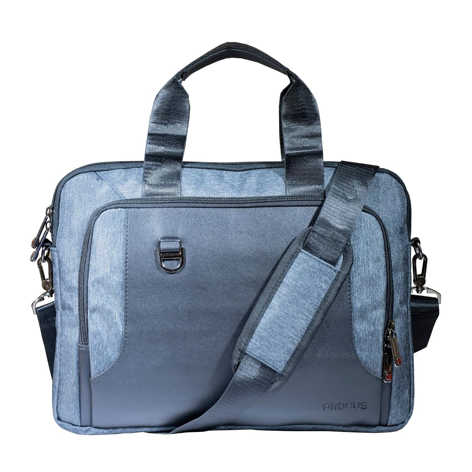 Probus Classic Slim Business Professional Travel and Commuter Bag for 13' to 15.6' Laptop
