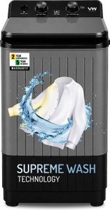 VW 8.5 kg Semi-Automatic Top Load Washer only Grey (V8 SupremeWash)