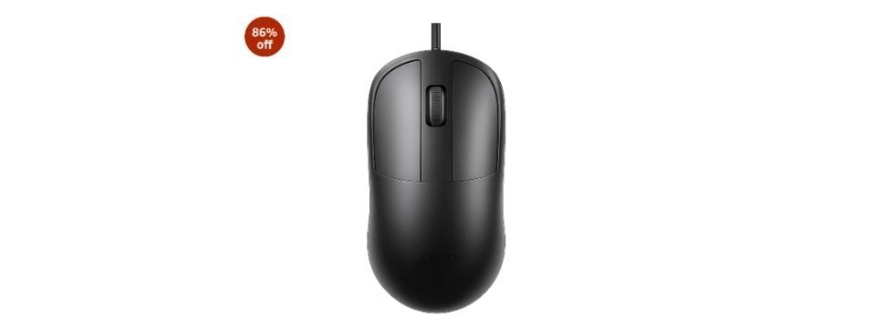 Ant Globe 18 Wired Optical Mouse, USB Type C Computer Mouse with Adjustable 1600 DPI