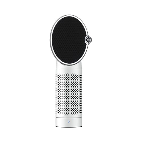 Sulfar SULF-002 Home Desktop Air Purifier Negative Ioniser USB Portable with Night Light - Portable Air Cleaner with True HEPA Filter Odor Allergies Eliminator for Smoke, Dust, Home, Office and Pets