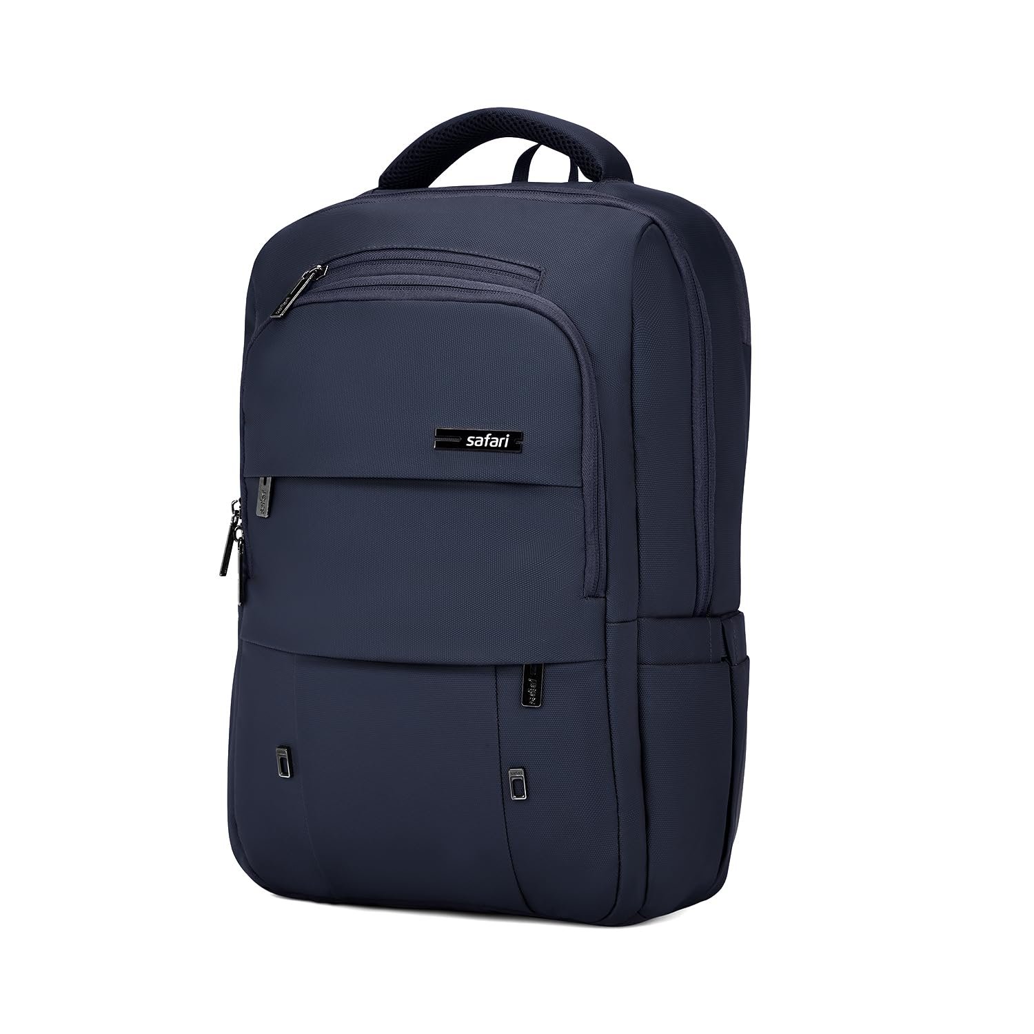 Safari Compact Formal Office Laptop Bag, Luggage Trolley Sleeve, Front Pocket, Backpack for Men and Women, College Bag for Boys and Girls