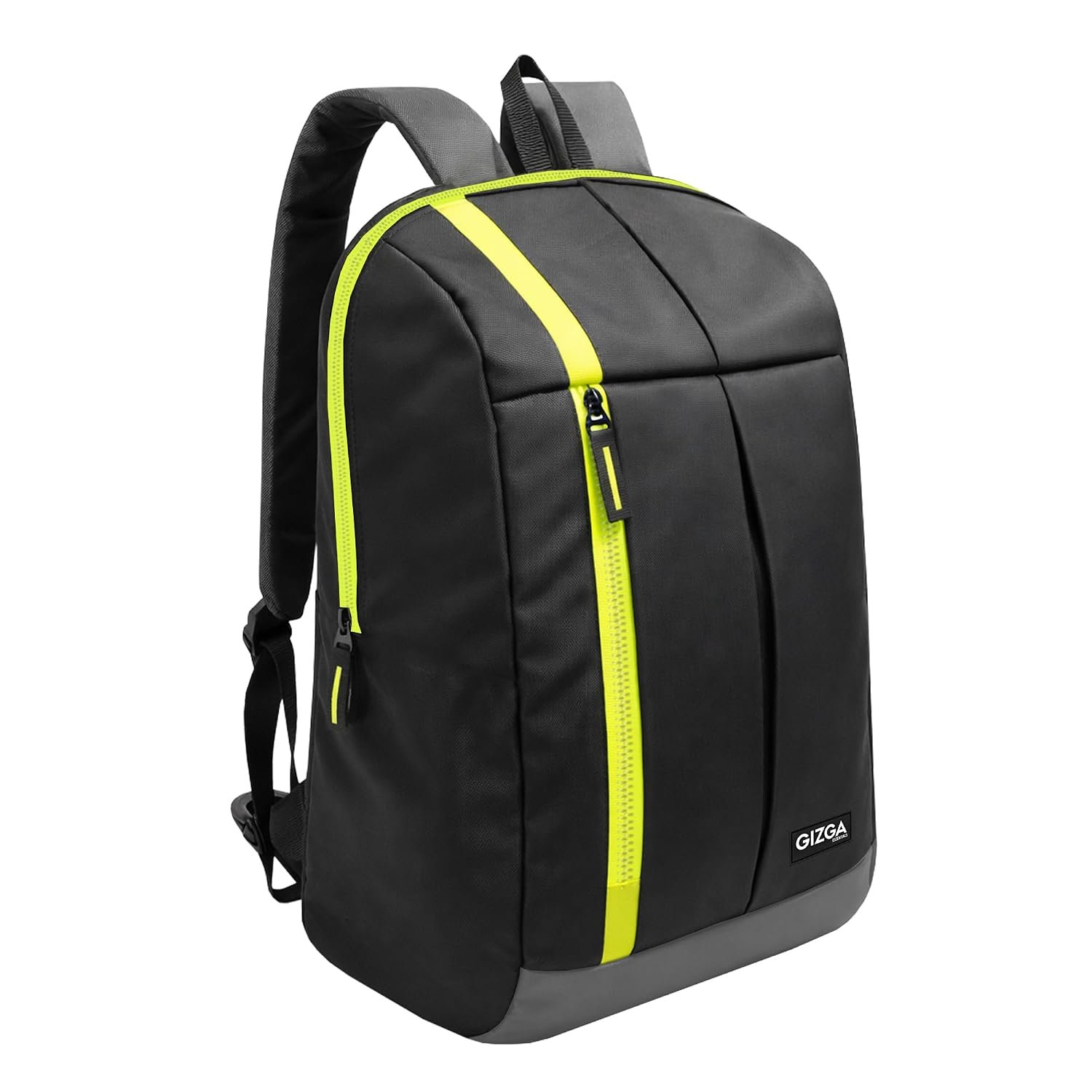 Gizga Essentials Mini Backpack for Men & Women (12L)| Spacious Interior, Quick Access Pockets, Durable & Lightweight| High-Strength Polyester Bag for Travel, Office, Hiking & Daily Use (Black)