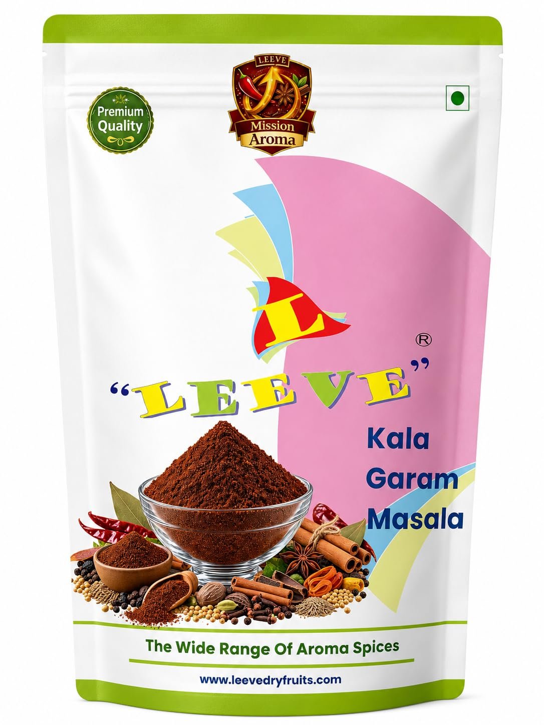 Leeve Kala Garam Masala | Maharashtrian Style Spice Blend | 150 g