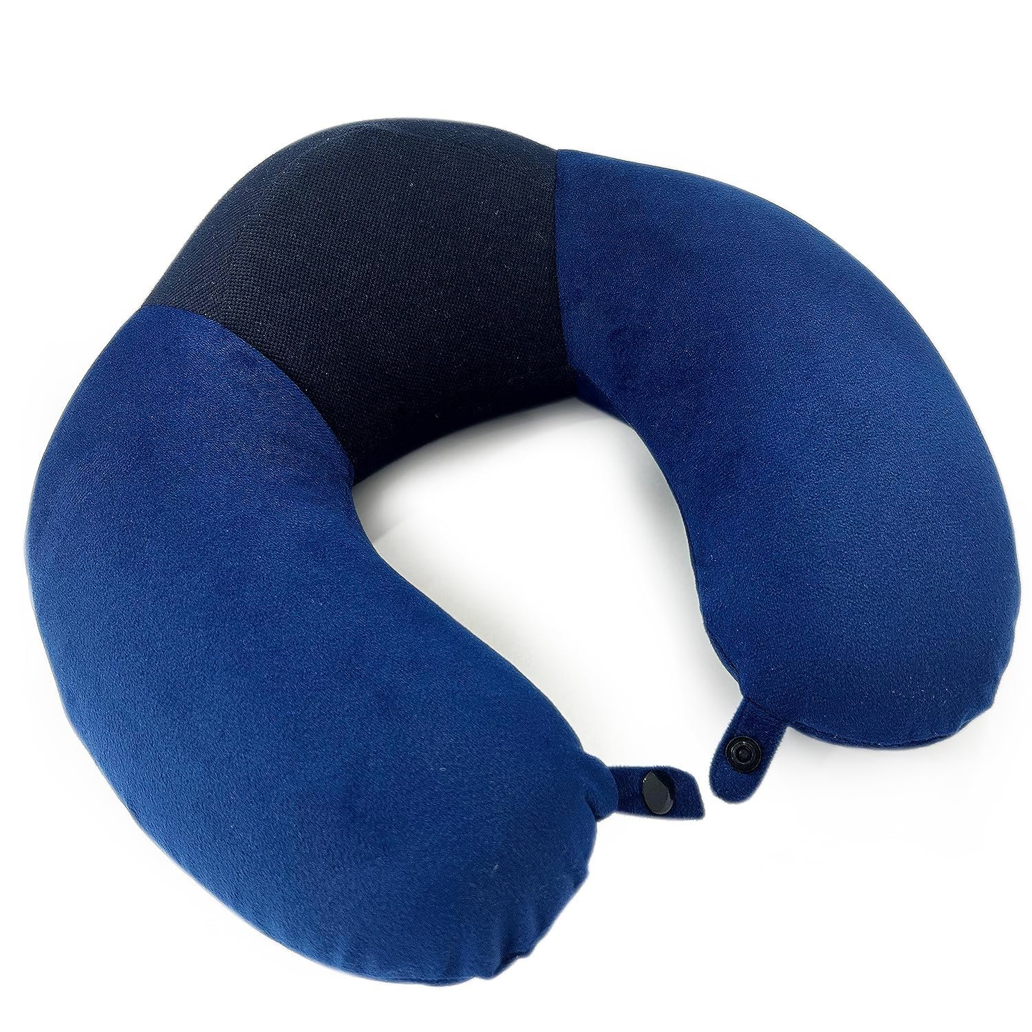 Sleepsia Velvet Memory Foam Neck Raised Travel Pillow Multipurpose, Comfortable Raised Travel Pillow Great for Road Trips and Flights (31x30x13 cm, Pack of 1)