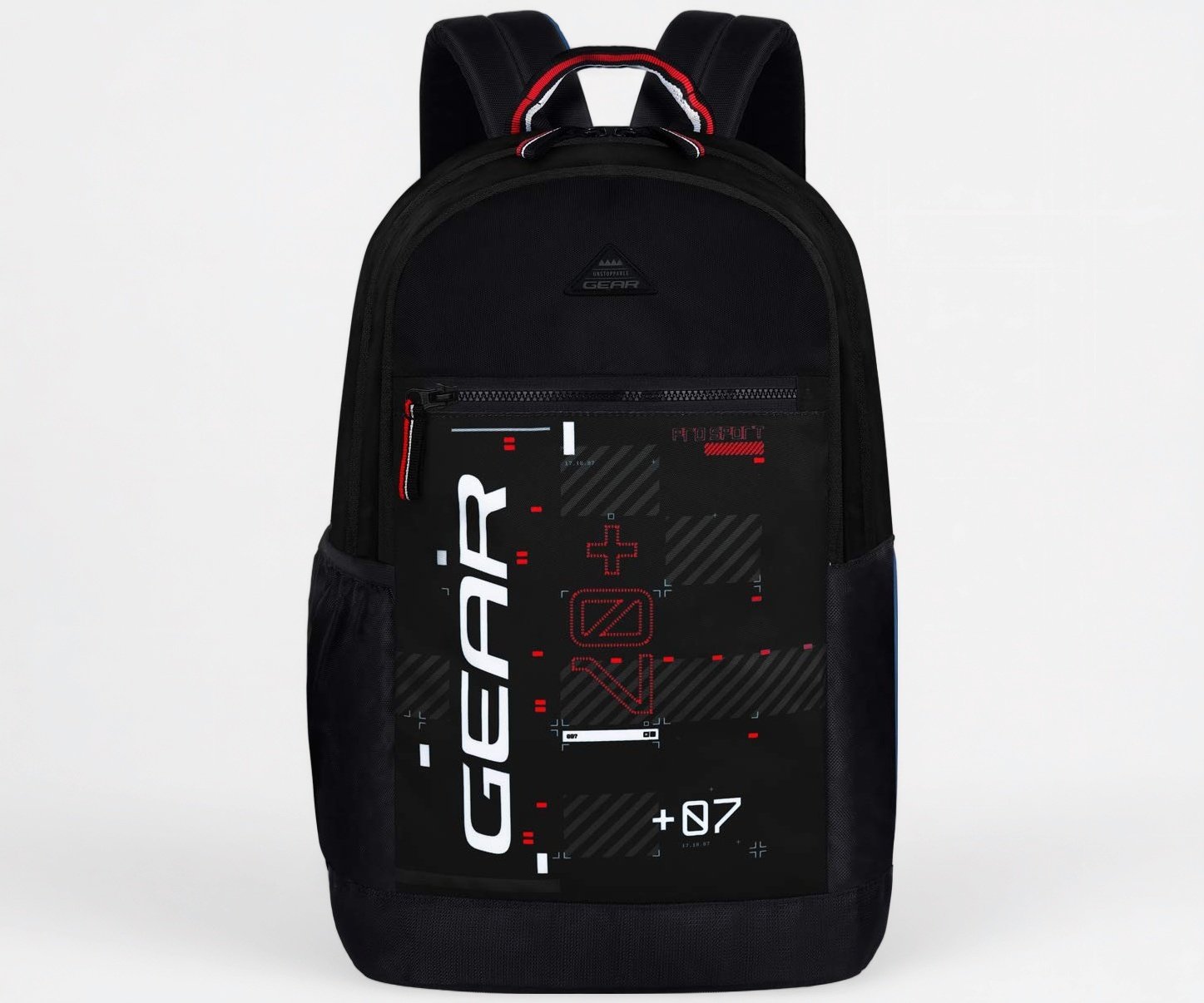 Gear Basic 2 20 Litre Black-Grey Casual Standard Backpack (Bkpbasic20104), Multicolor