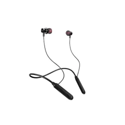 JGD Premium T2 Bluetooth Earphones with 13mm Drivers, Rich Music Experience, 28 Hours Playtime, Type C Fast Charging, Neckband Earphones with Magnetic earpiece,Voice Assistant and Mic (Black)