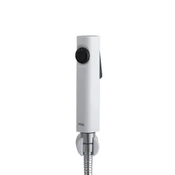 Mila Health Faucet Jetspee | ABS White Handheld Bidet Spray| with 1.2m SS304 Hose Pipe | Modern Jet Spray for Toilet Hygiene | Anti-Slip Grip, Leak-Free, Easy Install | Bathroom Fitting