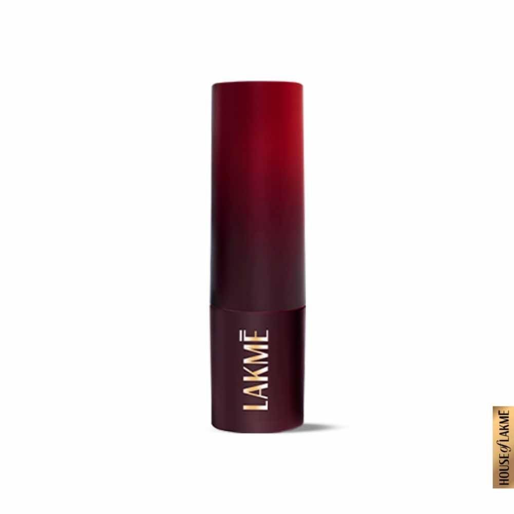 Lakme Forever Matte Lipstick, Waterproof, Non Drying, Creamy Matte Bullet Lipstick Made With French Rose Oil Extracts, Pink Petal, 4.5g