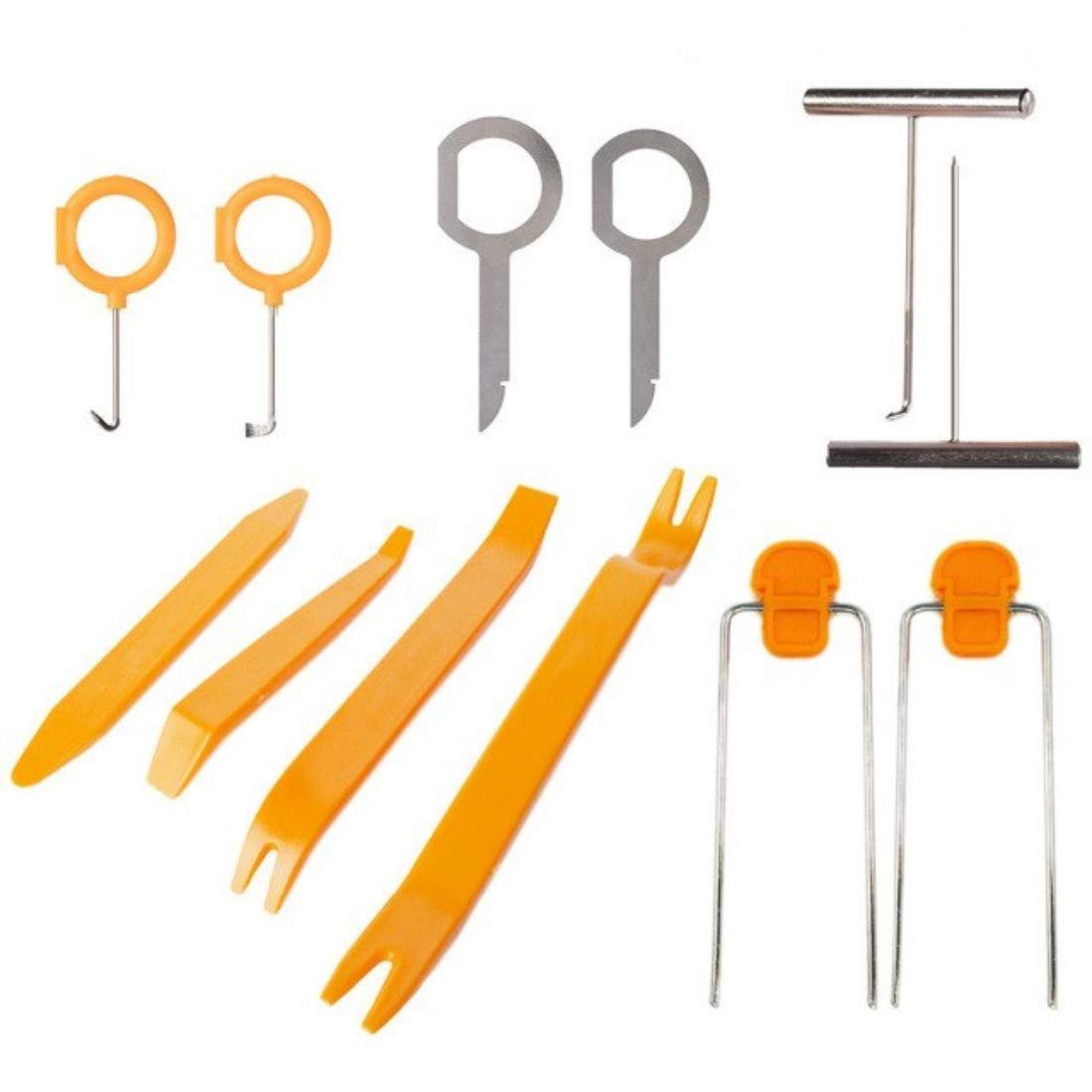 Diy Crafts 6417 Car Auto Removal Disassembled Refit Audio Instaler Dvr Player Trim Panel Set, Multicolor