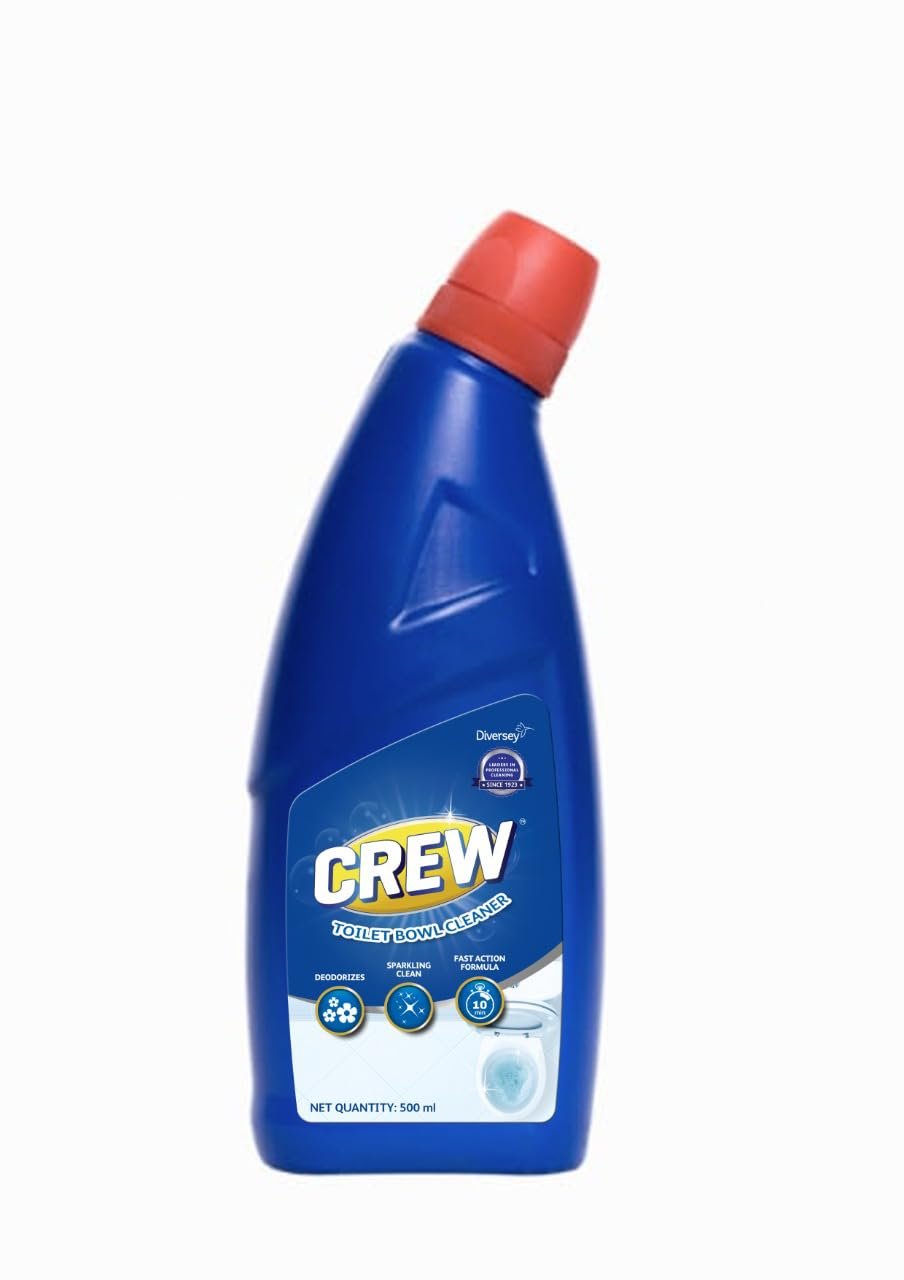 Diversey Crew Toilet Bowl Cleaner - 500Ml | Deodorizes | Sparkling Clean | Fast Action Formula