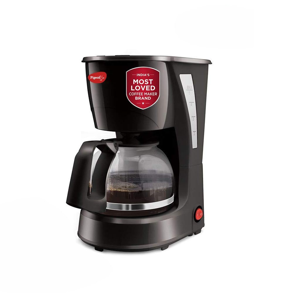 Pigeon Brewster Coffee Maker, 600 Watt, 5 Cups Drip Coffee maker