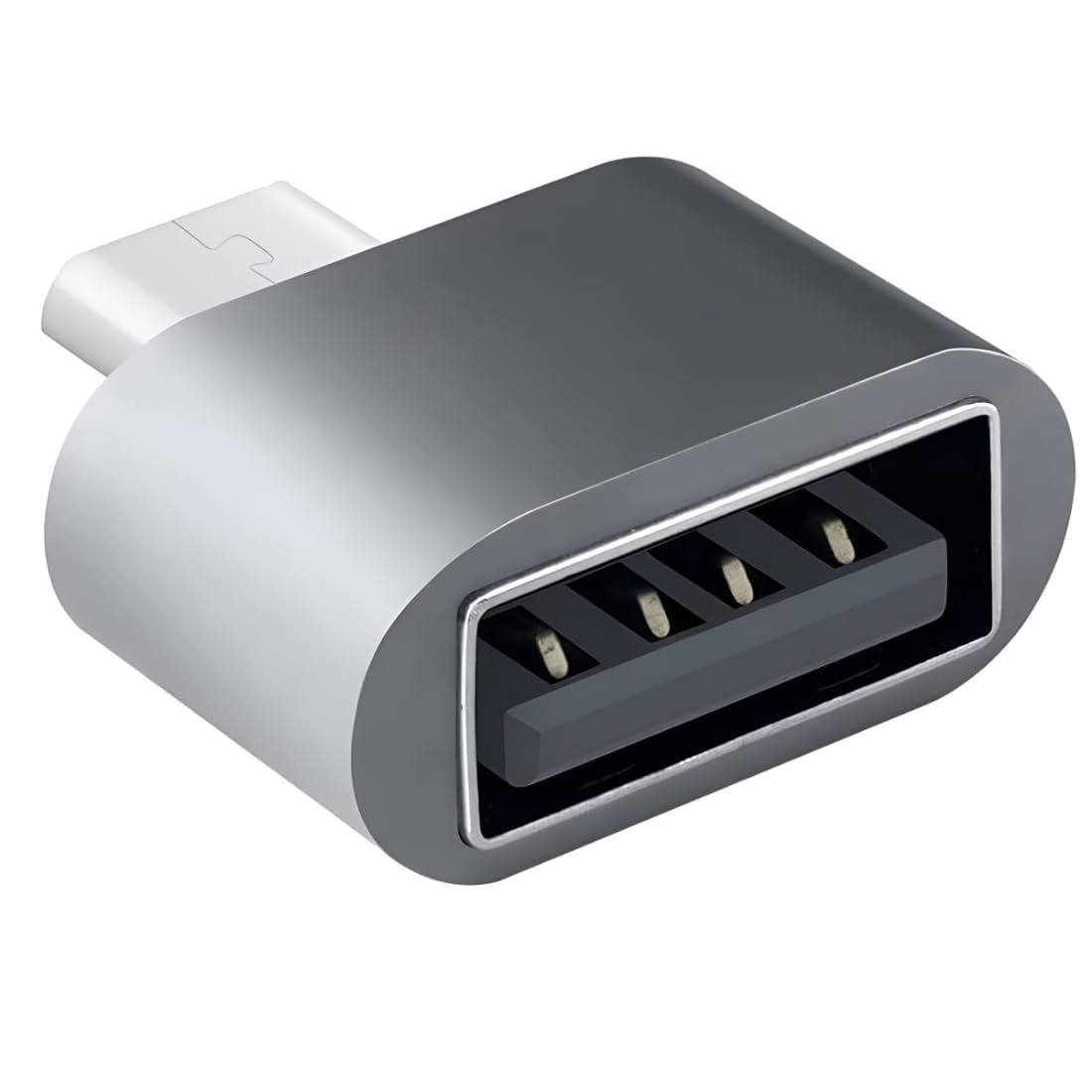 PremiumAV Micro V8 OTG Metal Adapter for Android Phones