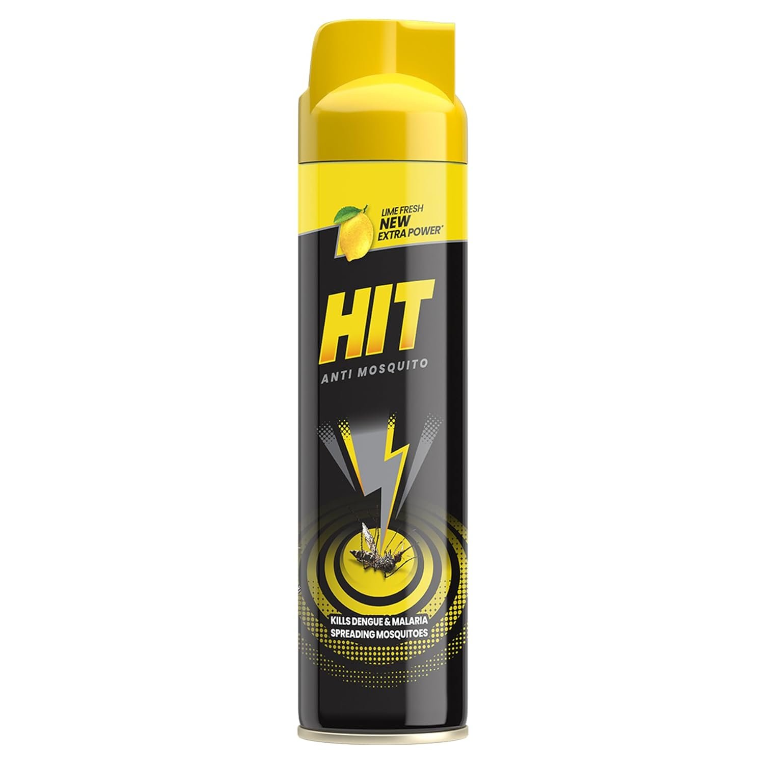 HIT Flying Insect Killer - Mosquito & Fly Killer Spray (700ml) | Lime Fragrance | Instant Kill | Protection from Dengue & Malaria, pack of 1