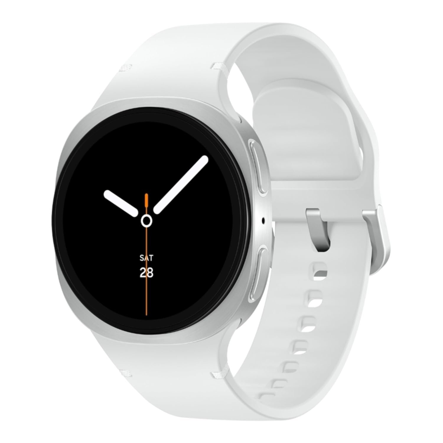 Samsung Galaxy Watch8 (40mm, Bluetooth, Silver) with 3nm Processor