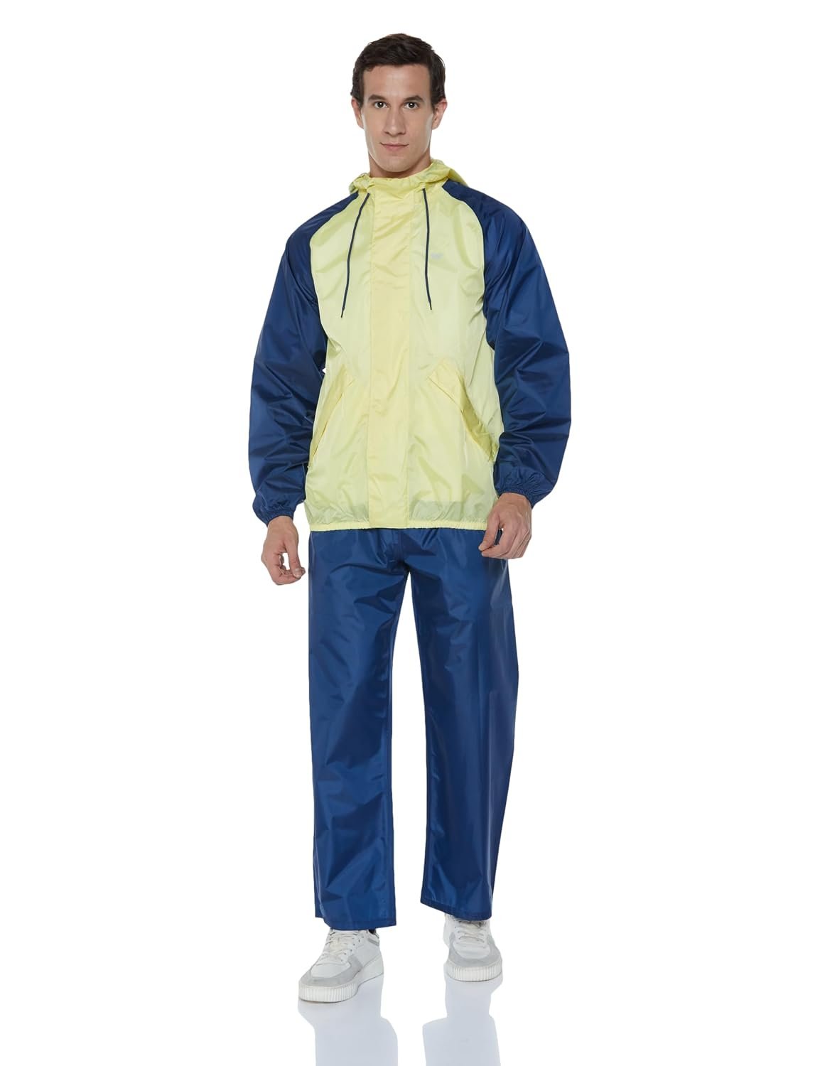 Wildcraft Rain Cht Suit 2Tone, LimeNavy