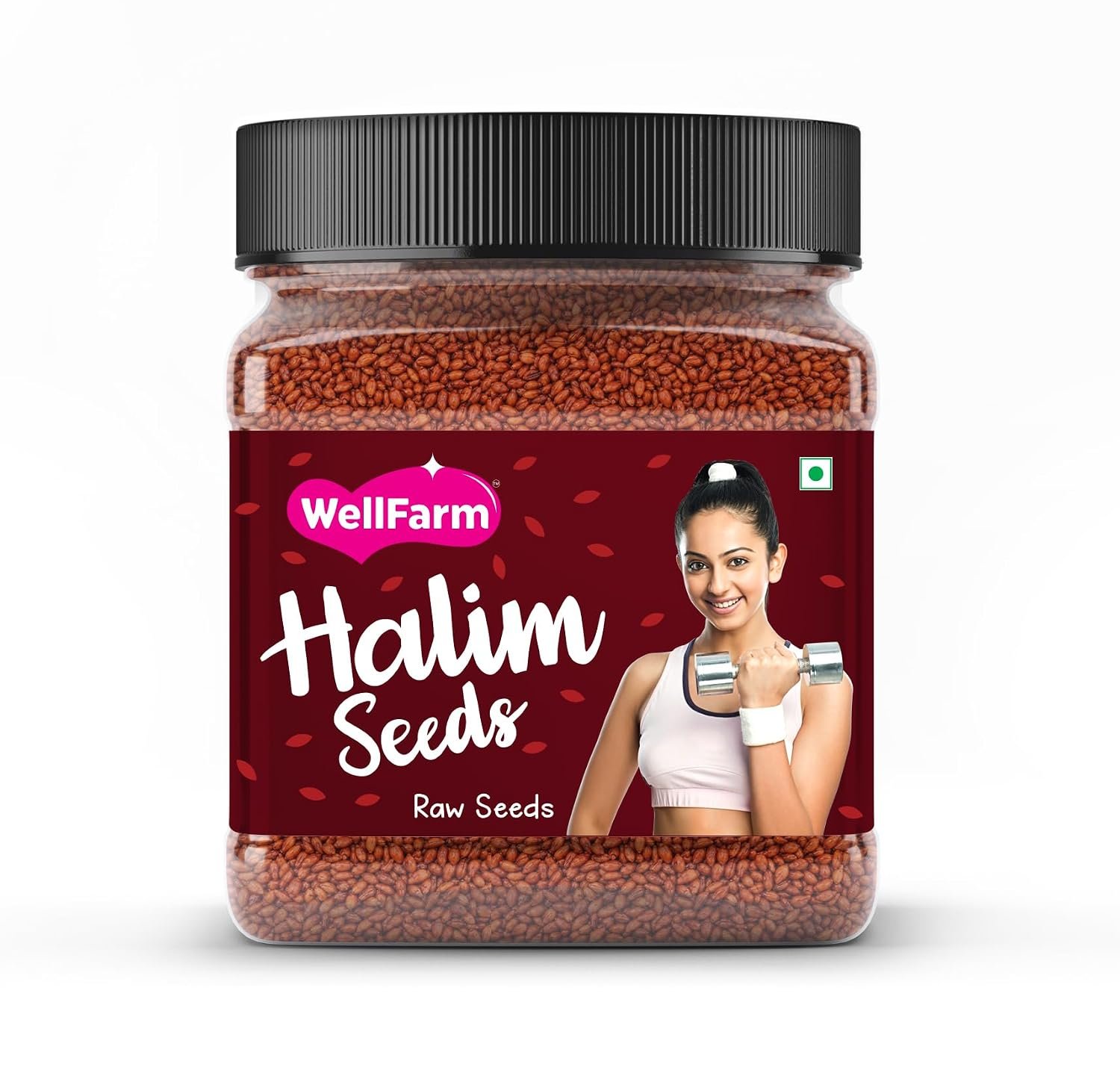 WellFarm Halim Seeds for Eating 250g | Garden Cress Aliv Seeds | Hygienically Packed | Raw and Natural | Halim Seed Used in Cooking, Baking, Smoothies and Other Beverages and Hair Growth