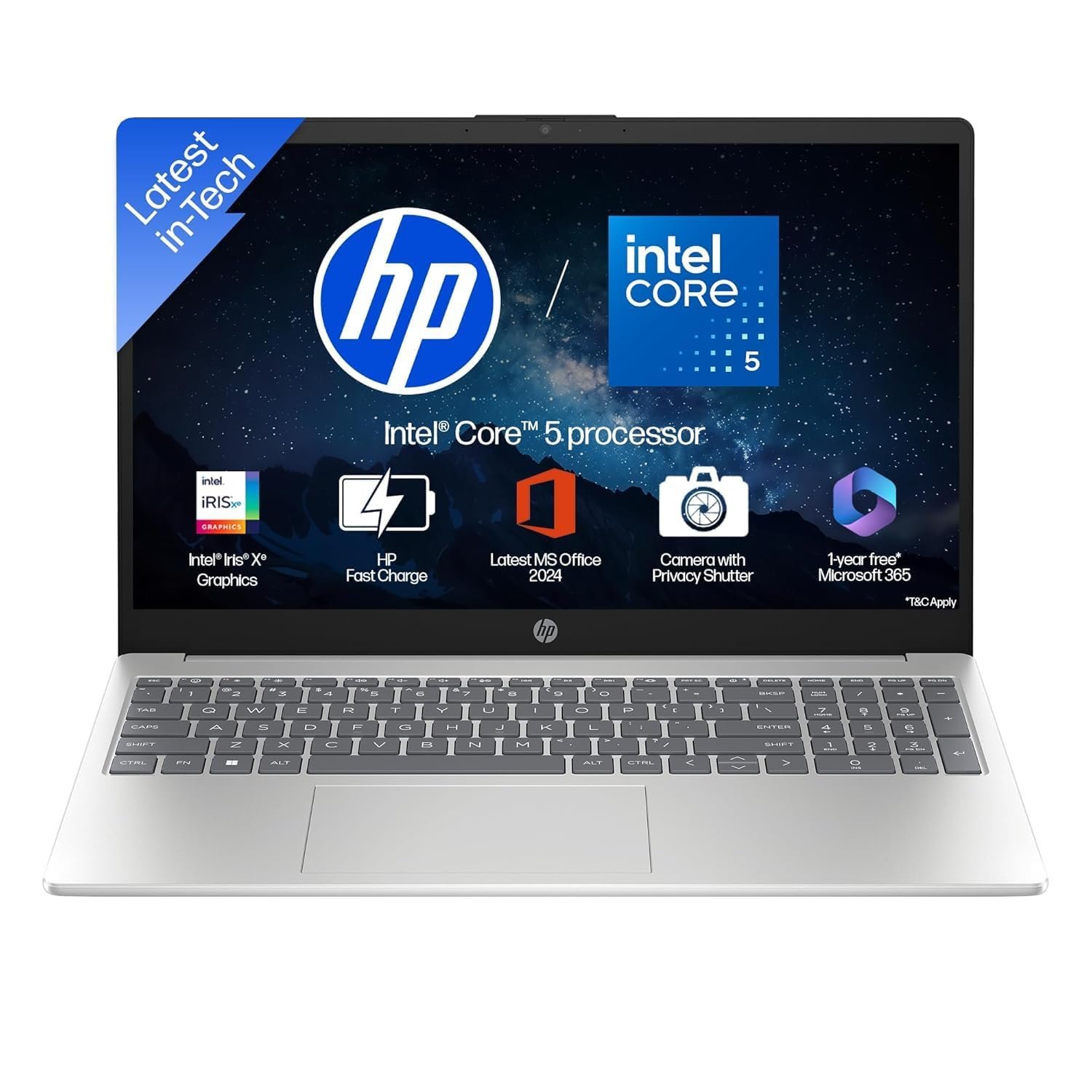 HP 15 Intel Core i5-120U Laptop