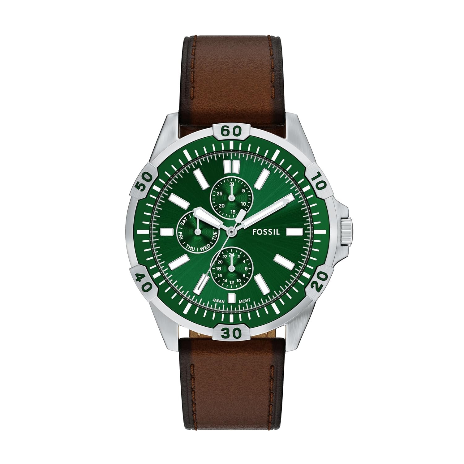 Fossil Garrett Multifunction Stainless Steel Watch for Men