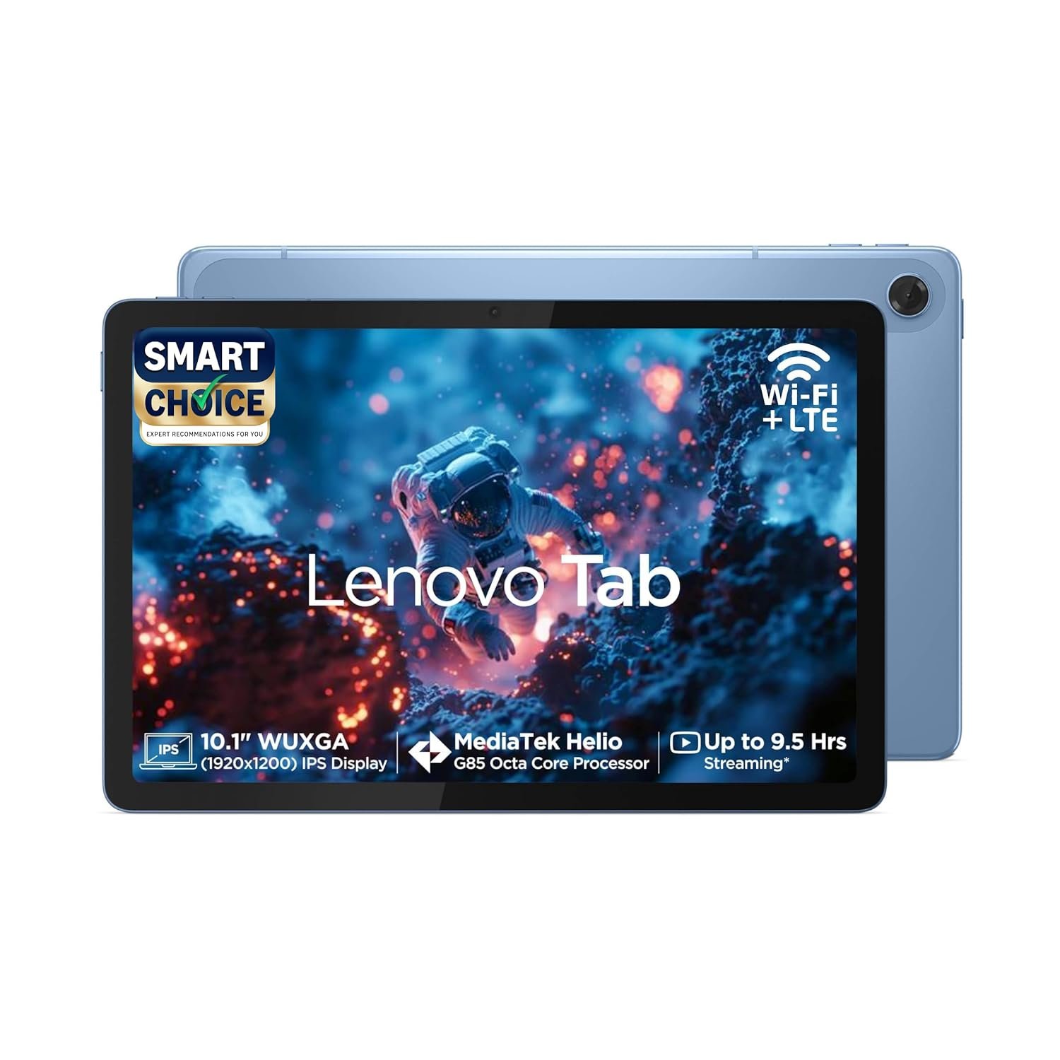 Lenovo Tab (Smartchoice)| 10.1" Display| 4G (LTE) + Wi-Fi (Calling)|