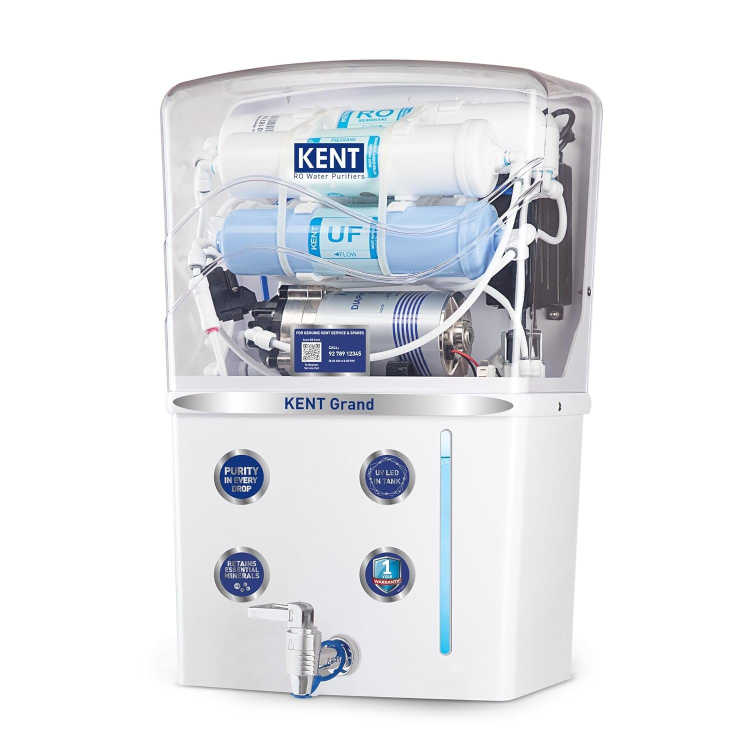 KENT Grand RO+UV+UF+TDS Control Water Purifier @ 10,709