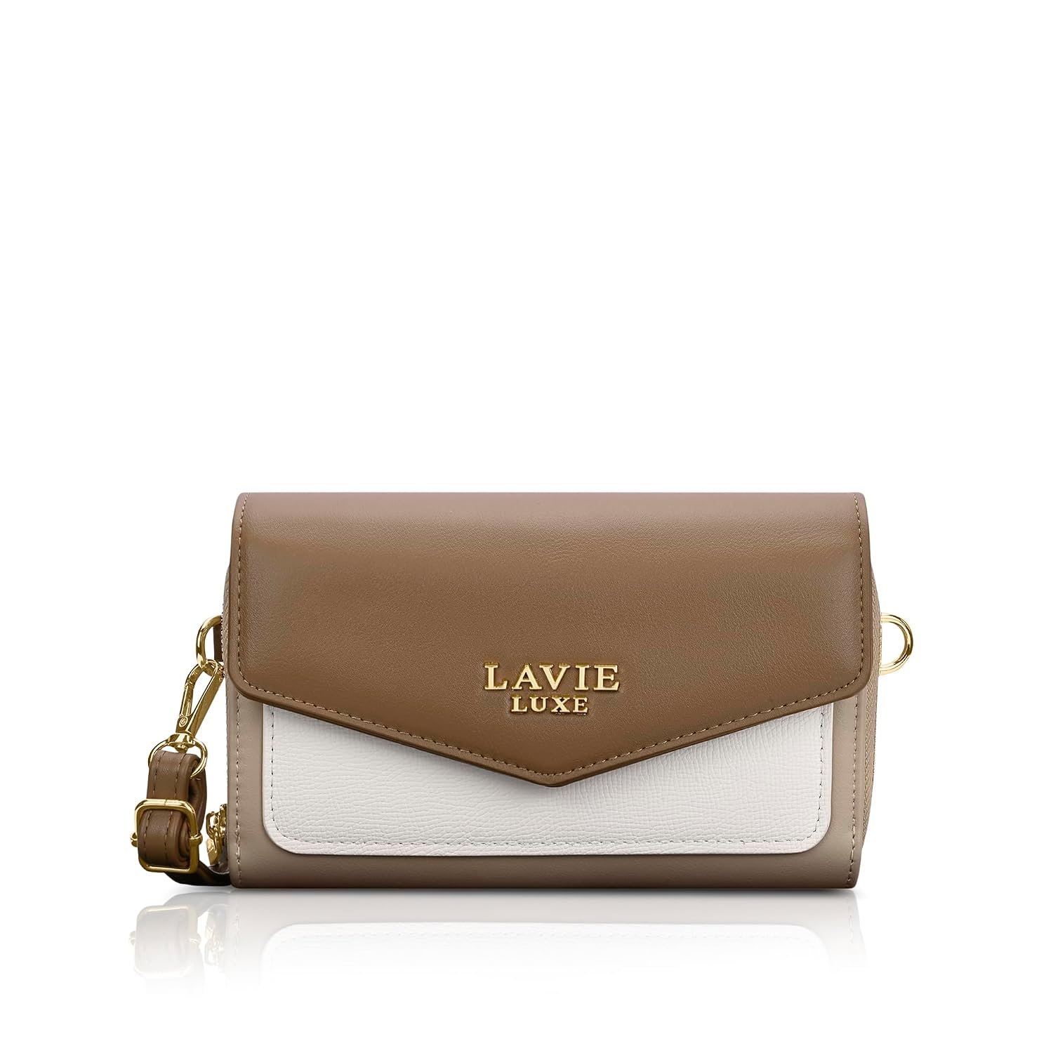 Lavie Luxe Women's Sally Crossbody Sling Bag | Ladies Purse Handbag | Gift for Women