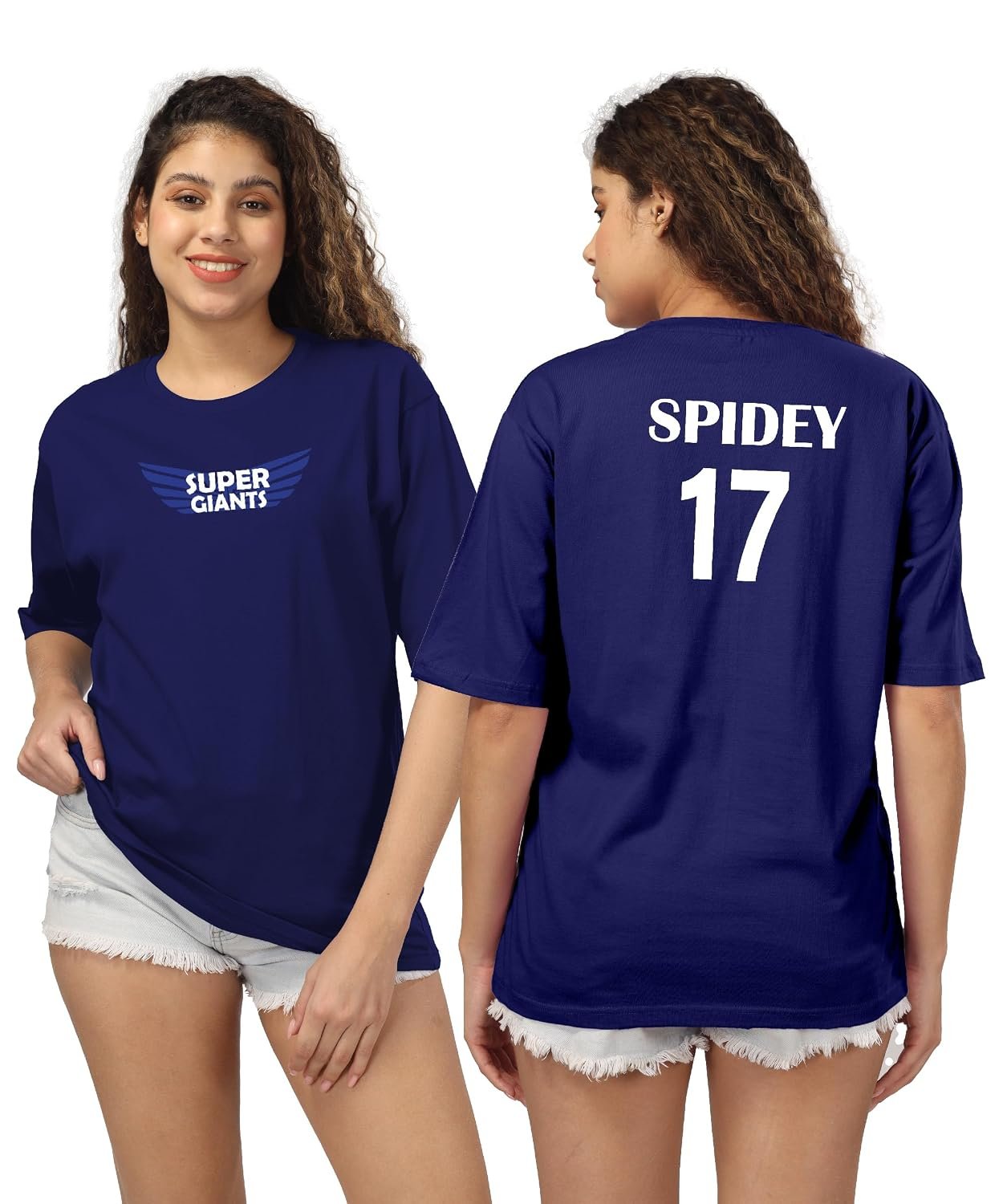 SHODOX® Bio-Washed Anti Bacterial 100% Pure Cotton Women's Oversized Asthetic Premium Printed T-Shirt | Cozy Soft, Less Wrinkles, Drop Shoulder, Korean Baggy Style Loose Fit Tees for Girls