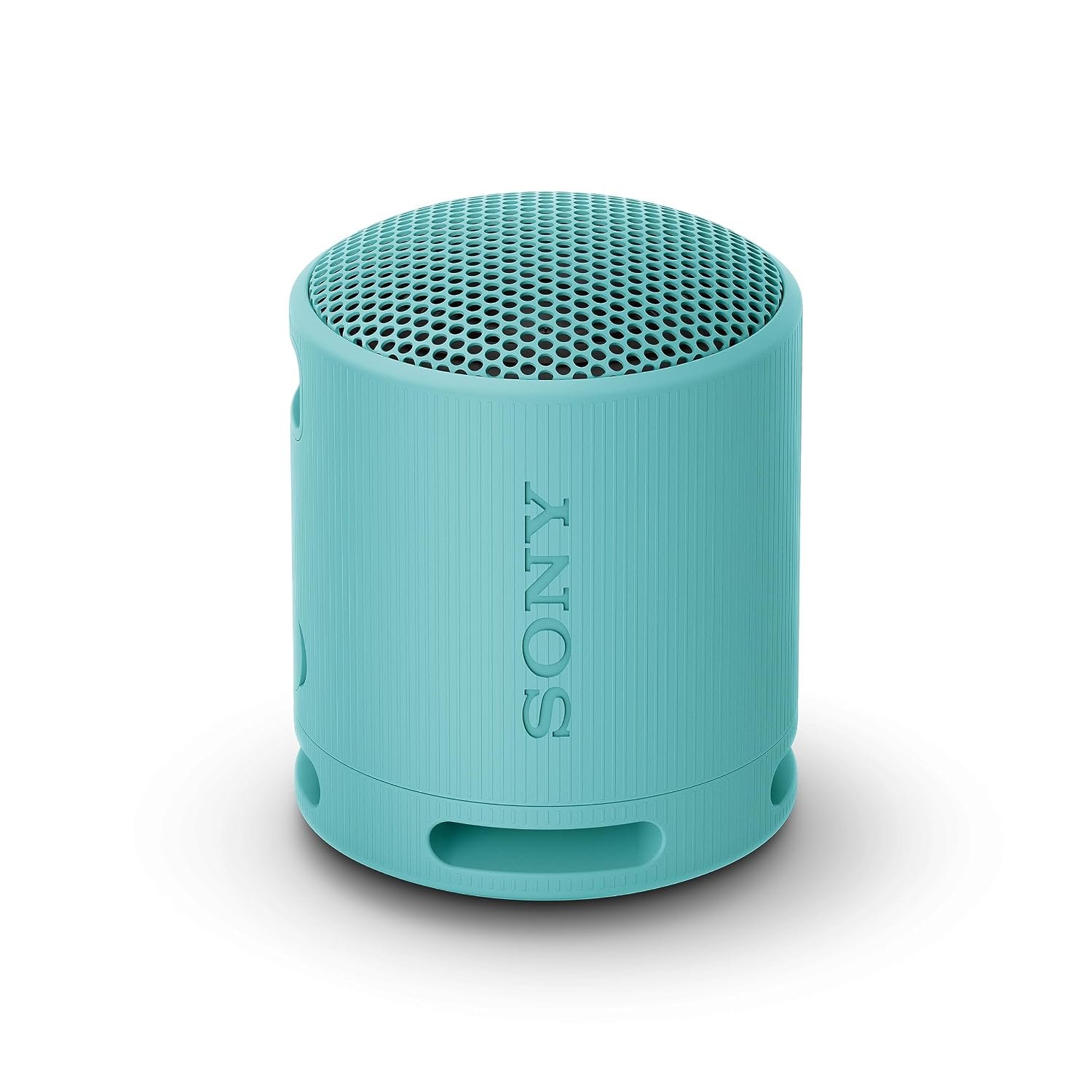 Sony SRS-XB100 Portable Bluetooth Speaker, Extra Bass, IP67 Waterproof & Dustproof, 16 Hr Battery, Hands-Free Calling, Strap – Blue