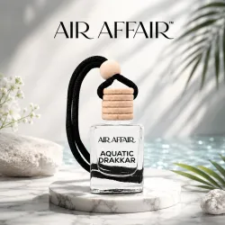 Air Affair AQUATIC DRAKKAR Car Freshener Diffuser Luxury Car Perfume | Long Lasting Fresh Aquatic Fragrance (10 ml)