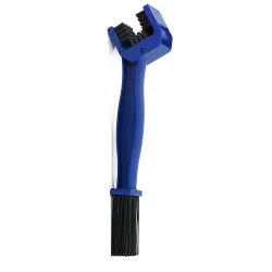 AMB Multi-Purpose Bike Chain Cleaner Brush with Soft & Long Bristles Ideal for Quick Cleaning of Cycles, Motorcycles (Blue)