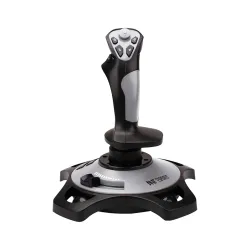 Ant Esports JS55 Flight Simulator Controls, Flight Joystick Controls With Vibration Function and Throttle Controls Wired Flight Stick for PC Windows XP/VISTA/7/8/10/Computer/Laptop(PC only)