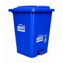 ARISTO Plastic Pedal Garbage Waste Dustbin 45 LTR RED