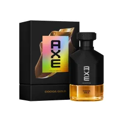 Axe Premium Perfume for Men | Cocoa Gold Warm Fragrance | 12Hr Long Lasting | Davana Cocoa Lemon Lavender Patchouli fragrance | AXE EDP 100ml | Cocoa Gold