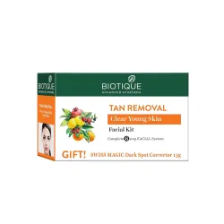 Biotique Bio Anti Tan Facial Kit (Free with Swiss Magic Dark Spot Corrector)