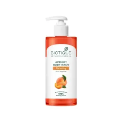 Biotique Bio Apricot Refreshing Body Wash | Keeps Skin Fresh and Clean | Brightens Skin and Reducing Dark Spots | 100% Botanical Extracts | Suitable for All Skin Types | 300ml
