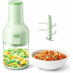 Chopper for Kitchen Use LUMONY® 1100ml Push Chopper Vegetable Chopper for Kitchen Manual Hand Press Push Chopper with 5 Blades for Effortless Chopping Vegetables & Fruits Chopper Mixer Cutters