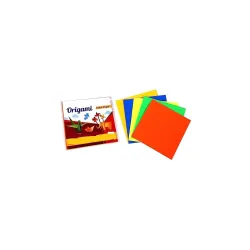 Eclet Neon Origami Paper 15 cm X 15 cm Pack of 100 Sheets (10 sheet x 10 color) Fluorescent Color Both Side Coloured For Origami, Scrapbooking, Project Work.30