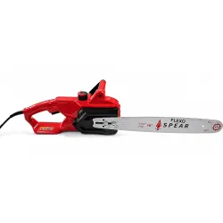 Flexo Electric Chainsaw 2800W Motor, 16” (400mm) Guide Bar, High-Speed 6500 RPM, Corded with Low Vibration, Ergonomic Design, Heavy-Duty Wood Cutting & Pruning Tool –1 Year Warranty