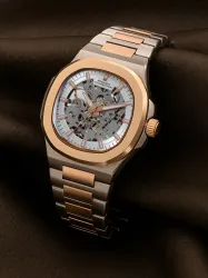 French Connection Men Skeleton Dial & Bracelet Style Straps Automatic Watch FCN0149SRTM