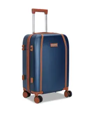 FUR JADEN Wayfarer Solid 360-Degree Rotation 8 Wheel Cabin Trolley Bag- 65L