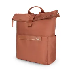 Genie Rogue Laptop Backpack for Girls (27L) | Spacious Office, College & Travel Laptop Backpack | Padded Laptop Sleeve | Mud Coral